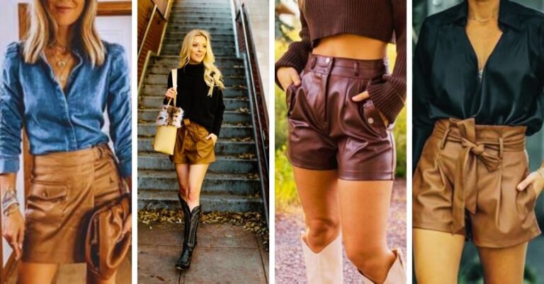 How to Style Brown Leather Shorts: A Complete Guide